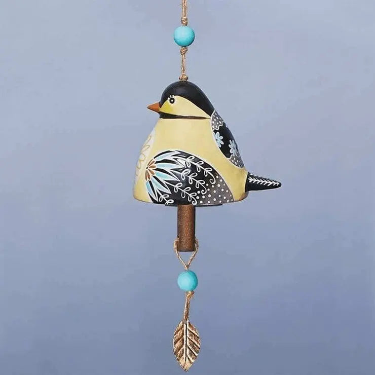 Unique Handmade Bird Bell Charm