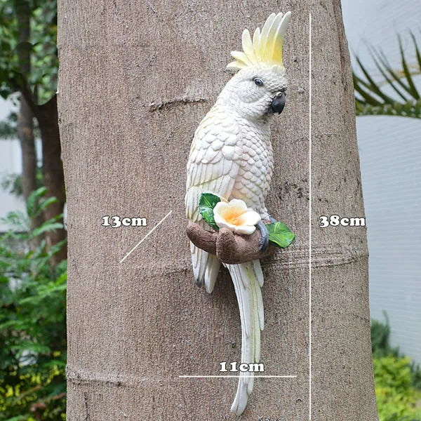 Colorful Bird Branch Wall Decoration