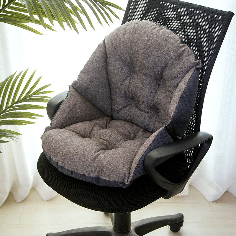 Contoured Orthopedic Seat Cushion for Back Pain Relief