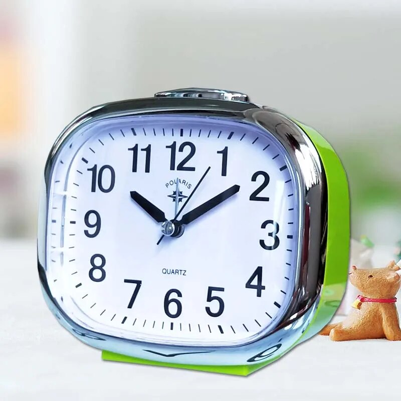 Silent Digital Alarm Clock with No Ticking Sound