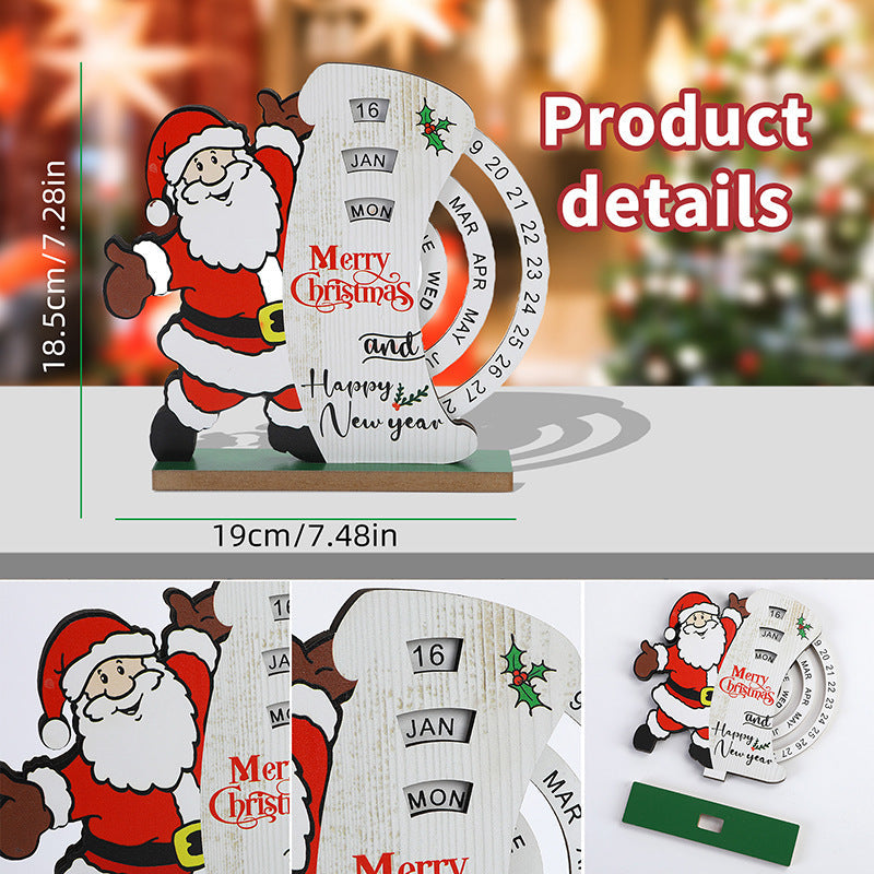 Christmas Wooden Advent Countdown Calendar