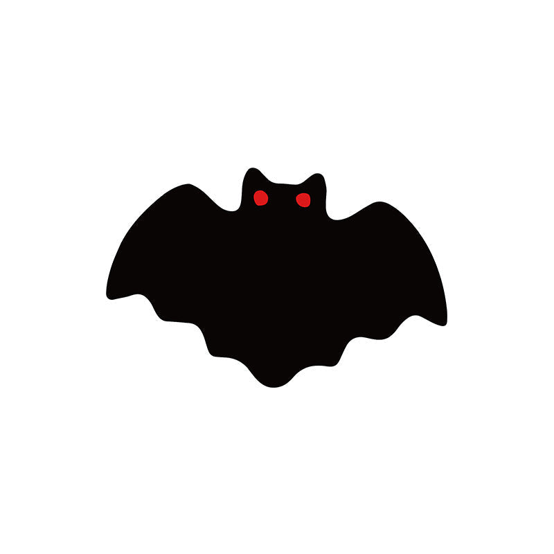 Scary Halloween Bat Welcome Mat