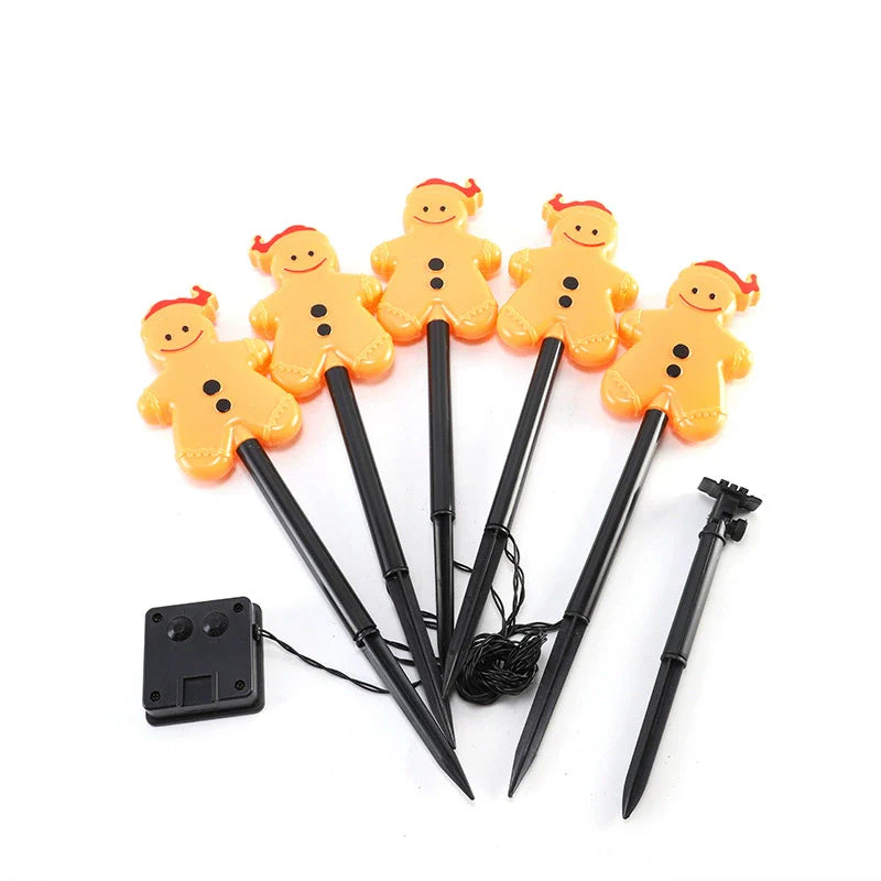 Colorful Solar Christmas Yard Decoration