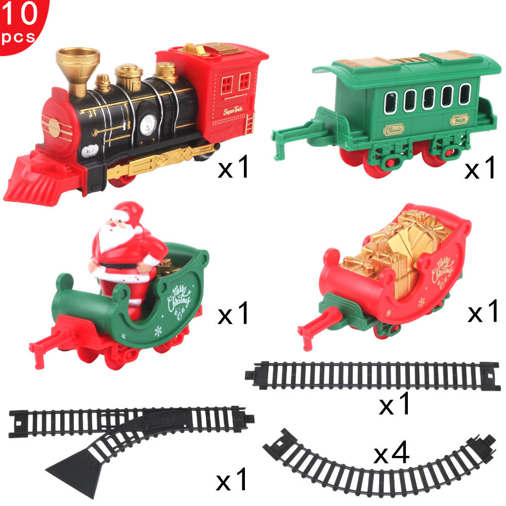 Small Battery Operated Holiday Train Set