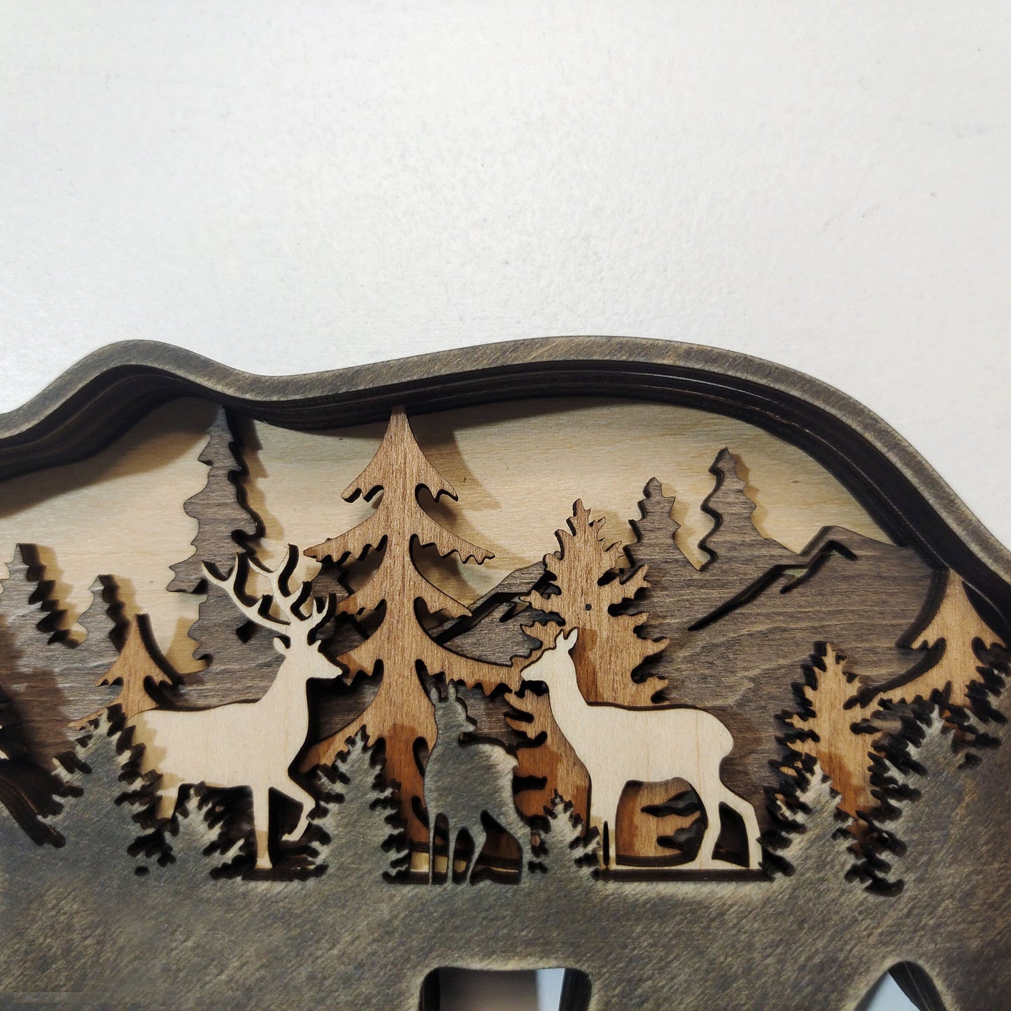 Rustic Forest Animal Holiday Ornament