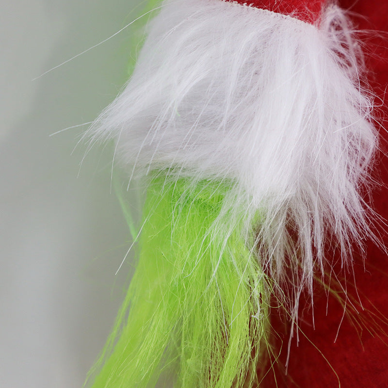 Cuddly Grinch Garden Statue Figurine