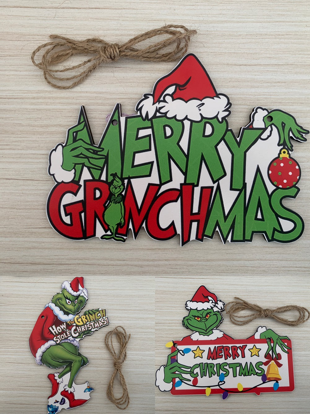 Fun Holiday Door Wall Sign Decoration