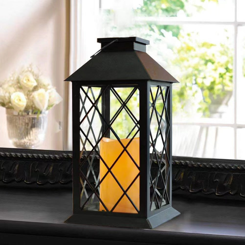 Rustic Garden Solar Powered Lantern