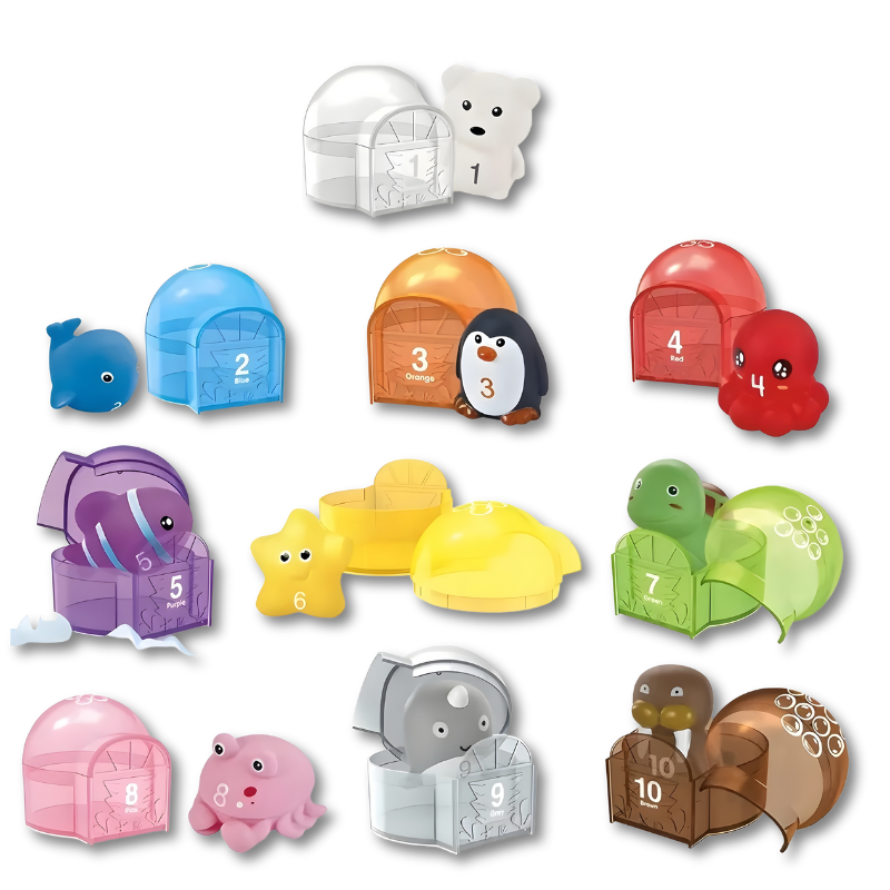 Fun Animal Train Set