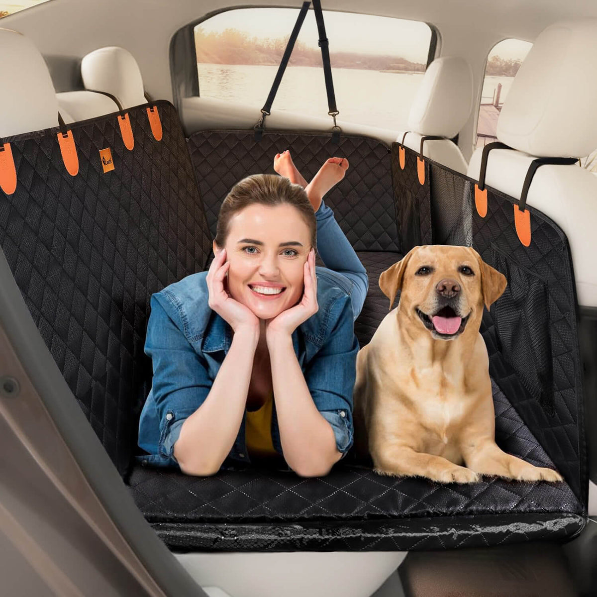 Portable Pet Car Bench Seat