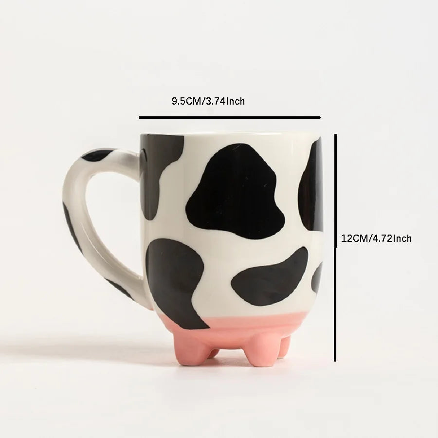 Funny Cow Shaped Coffee Mug