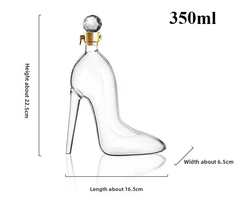 Luxury Tall Crystal Wine Decanter