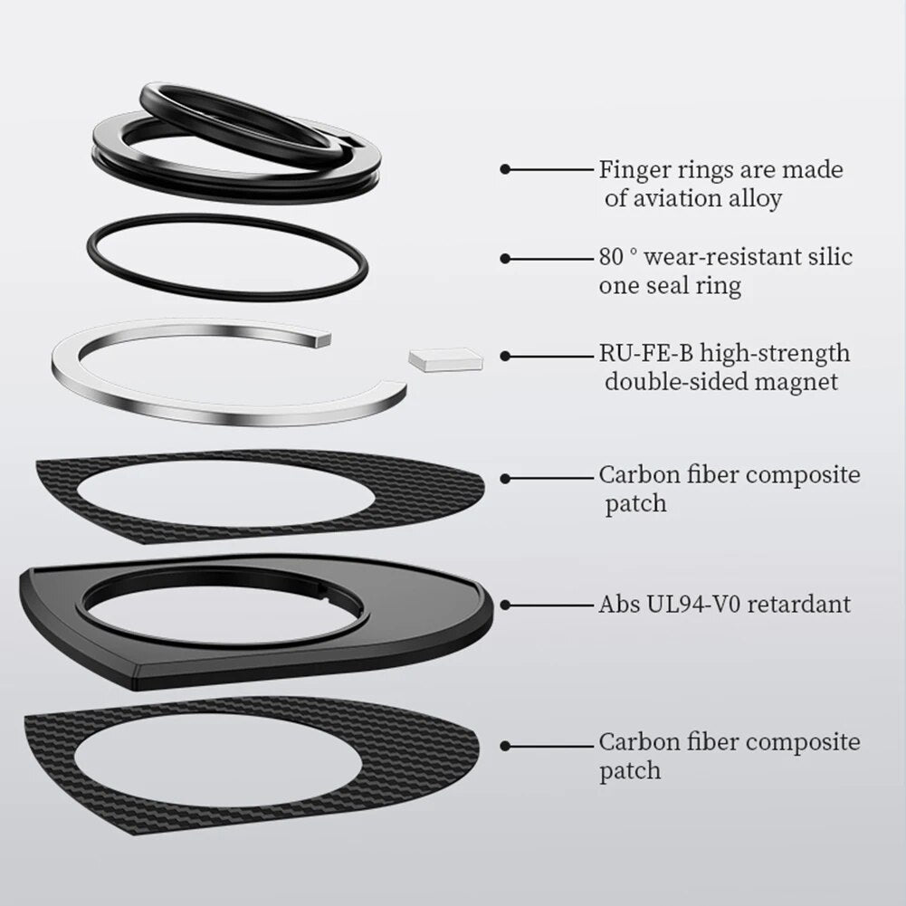 Adjustable Magnetic Phone Mount Stand
