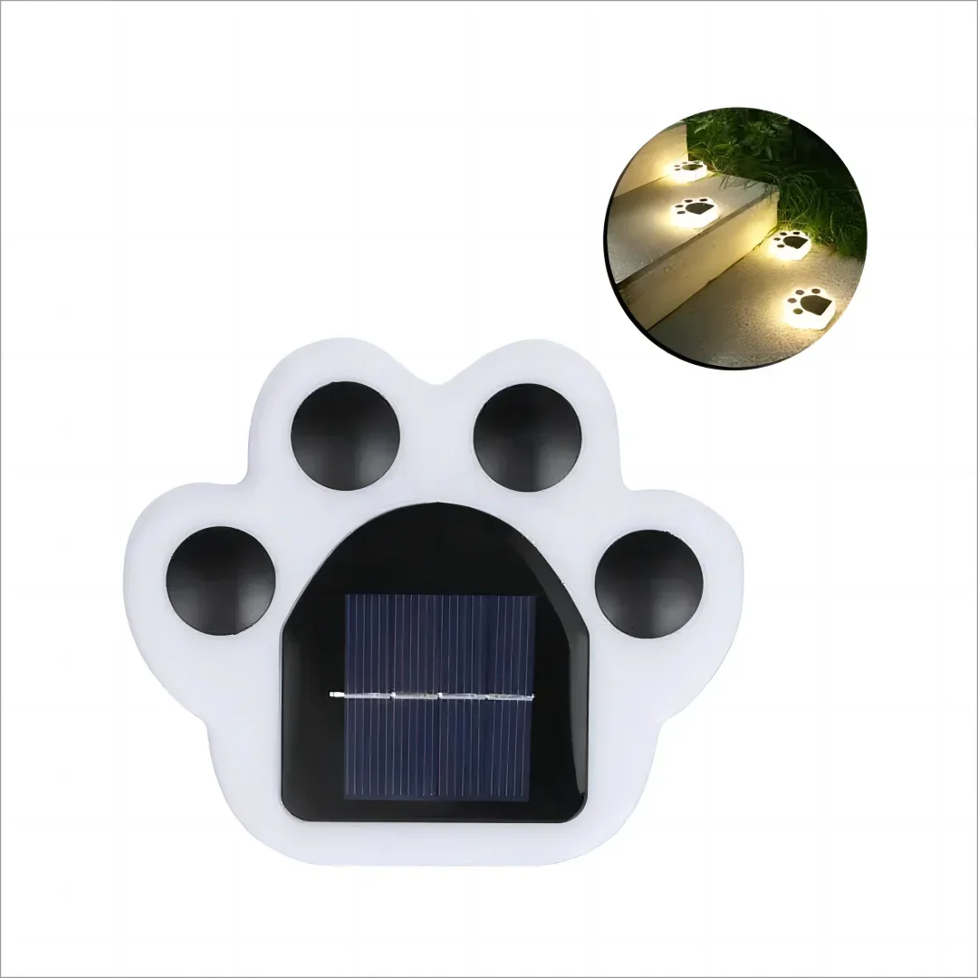 Bright Paw Solar Powered Garden Lights