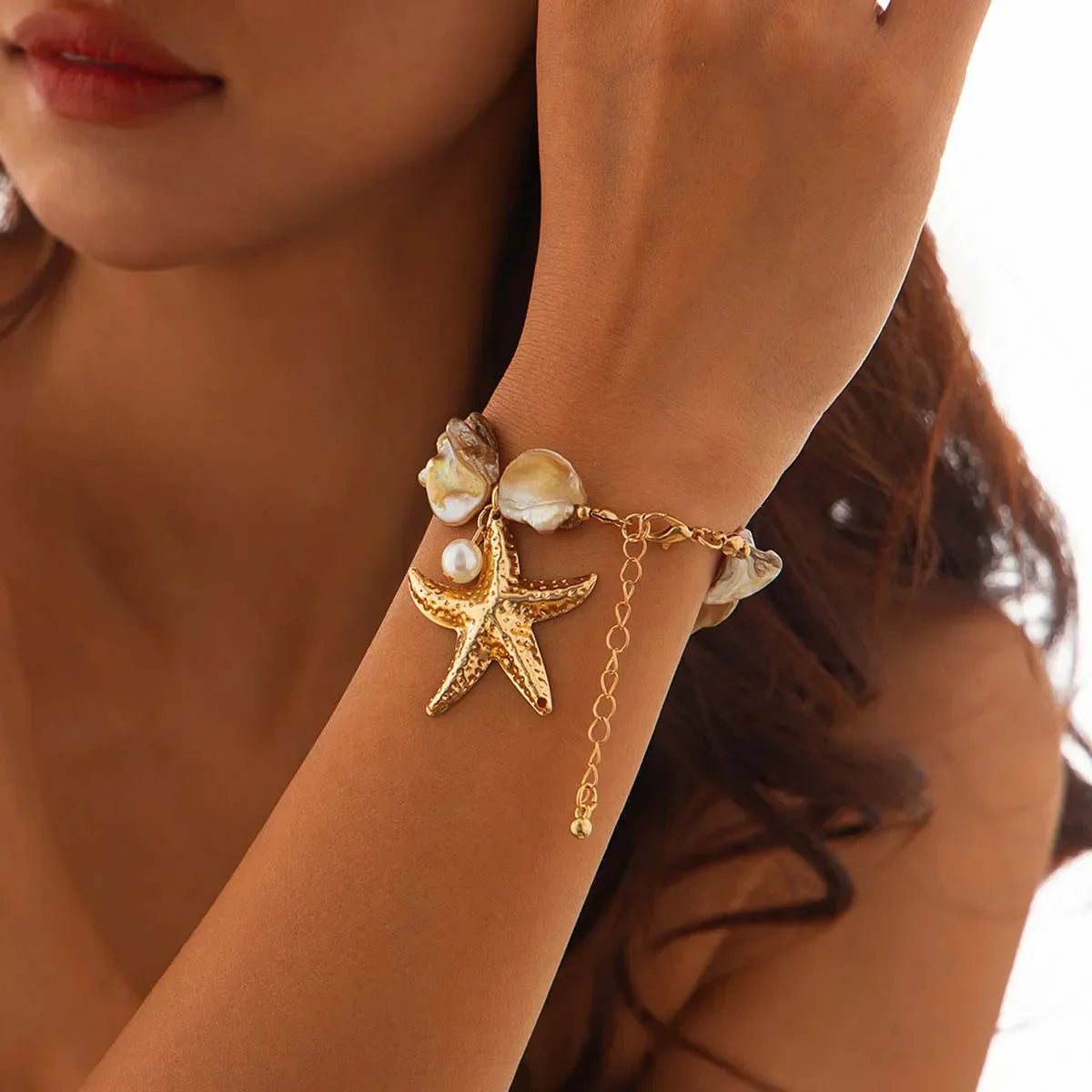 Trendy Ocean Shell Jewelry Set