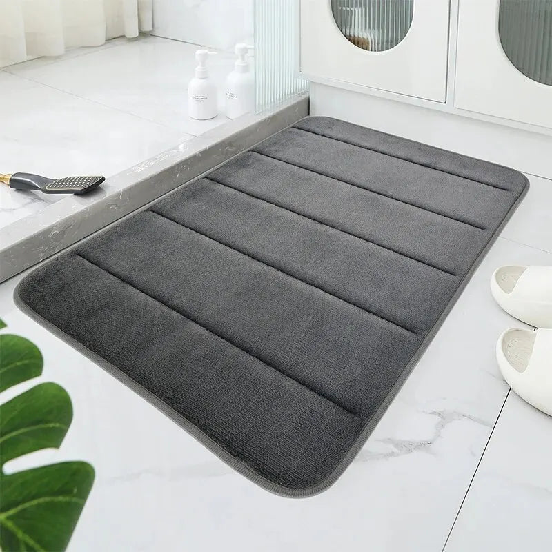 Soft Plush Anti-Slip Bathroom Mat
