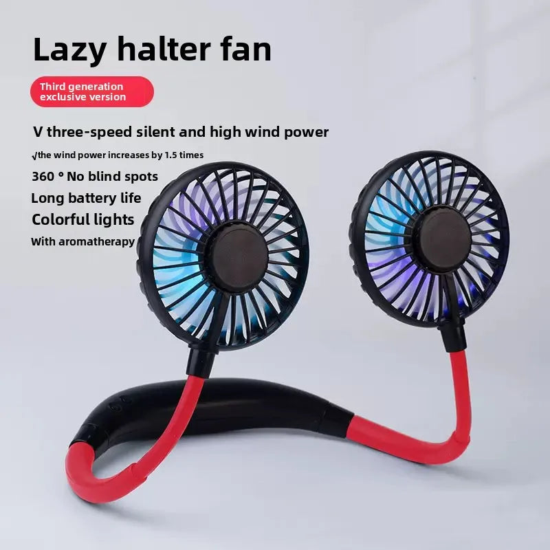 Portable Rechargeable Neck Cooling Fan