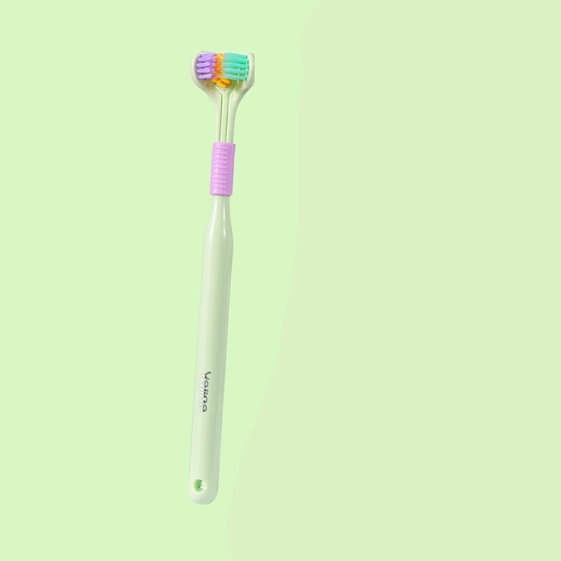 Gentle 3-Sided Toothbrush for Sensitive Teeth