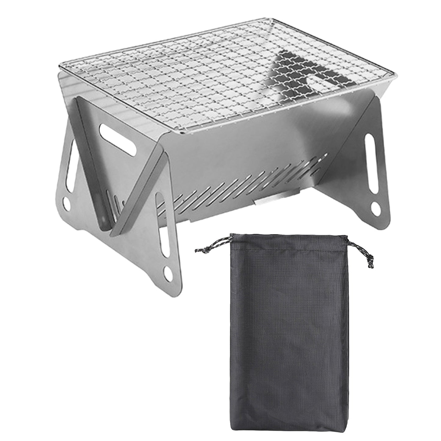 Portable Collapsible BBQ Charcoal Grill - Yeezlab