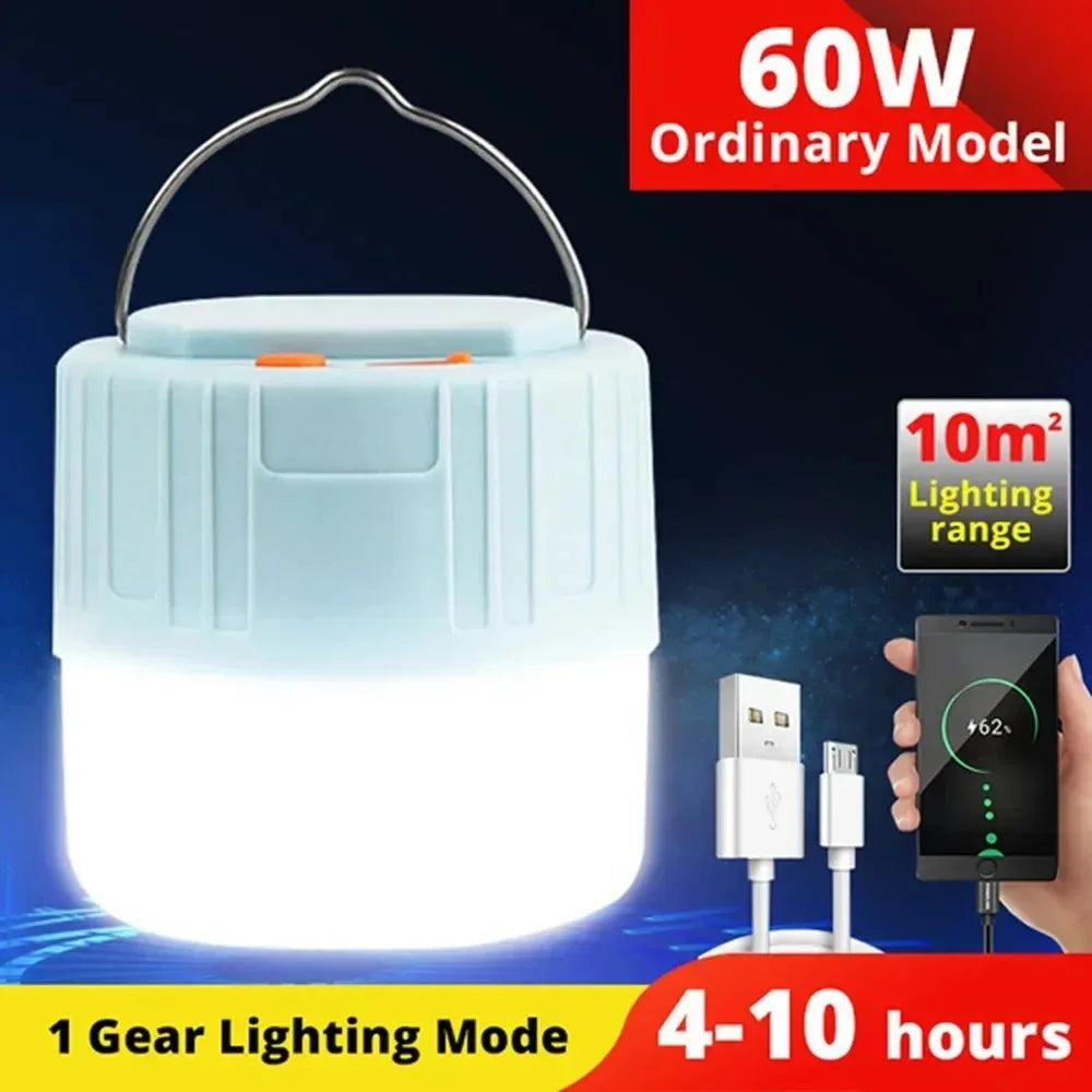 Bright Portable Solar Powered Camping Light