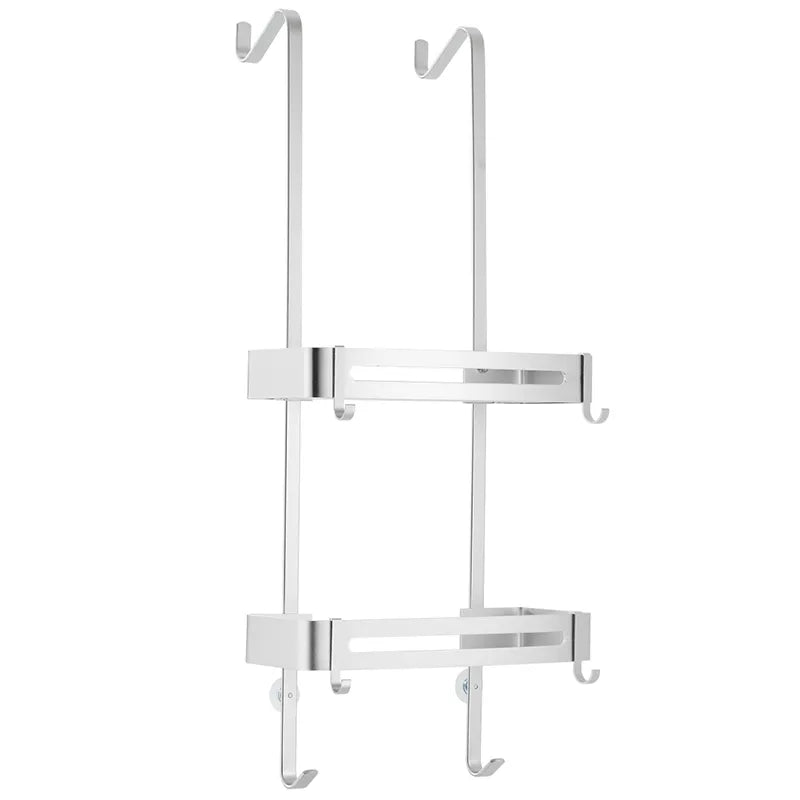 Stylish Bathroom Double Layer Shower Caddy Rack