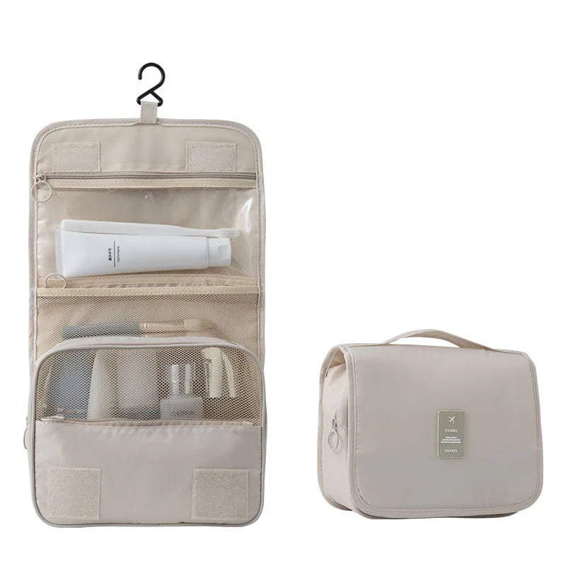 Waterproof Travel Toiletry Organizer Bag with 6 Compartments
