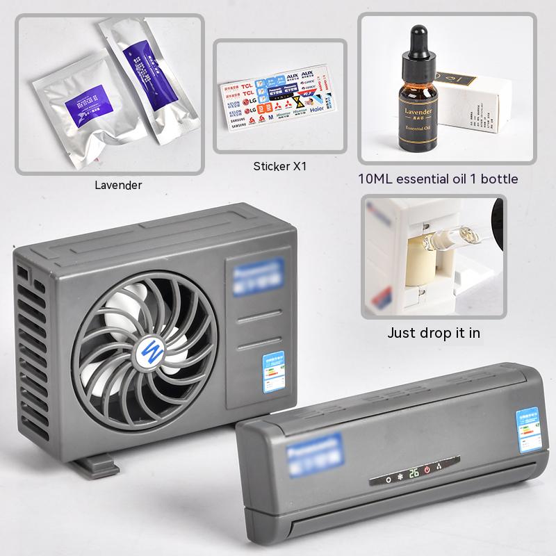 Portable Car Air Freshener Solar Diffuser