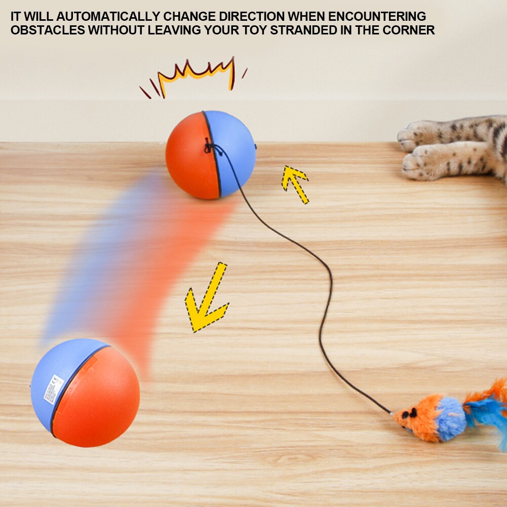 Interactive Fun Automatic Cat Play Toy