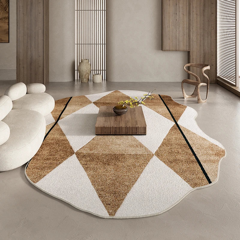 Unique Shaggy Area Rug for Bedroom and Living Room