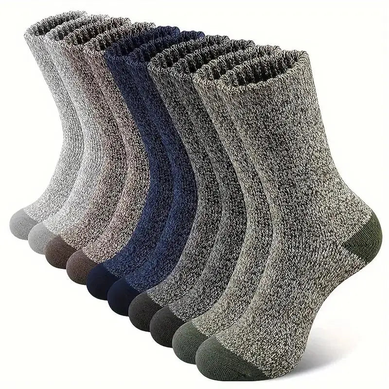 Thermal Merino Wool Hiking Socks for Men Women