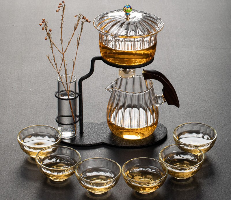 Green Leaf Automatic Tea Infuser Set