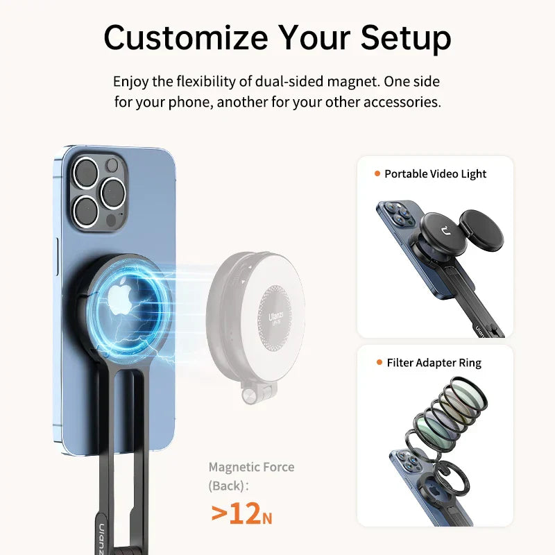 Portable Mini Clip-On Compact Travel Tripod
