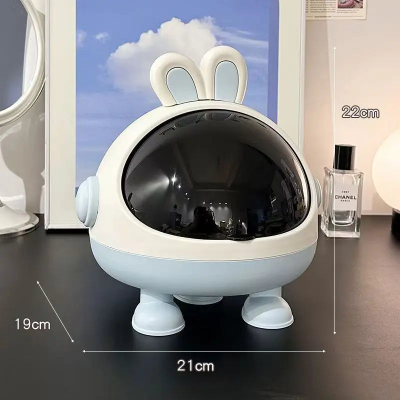 Small Cute Bunny Office Waste Can