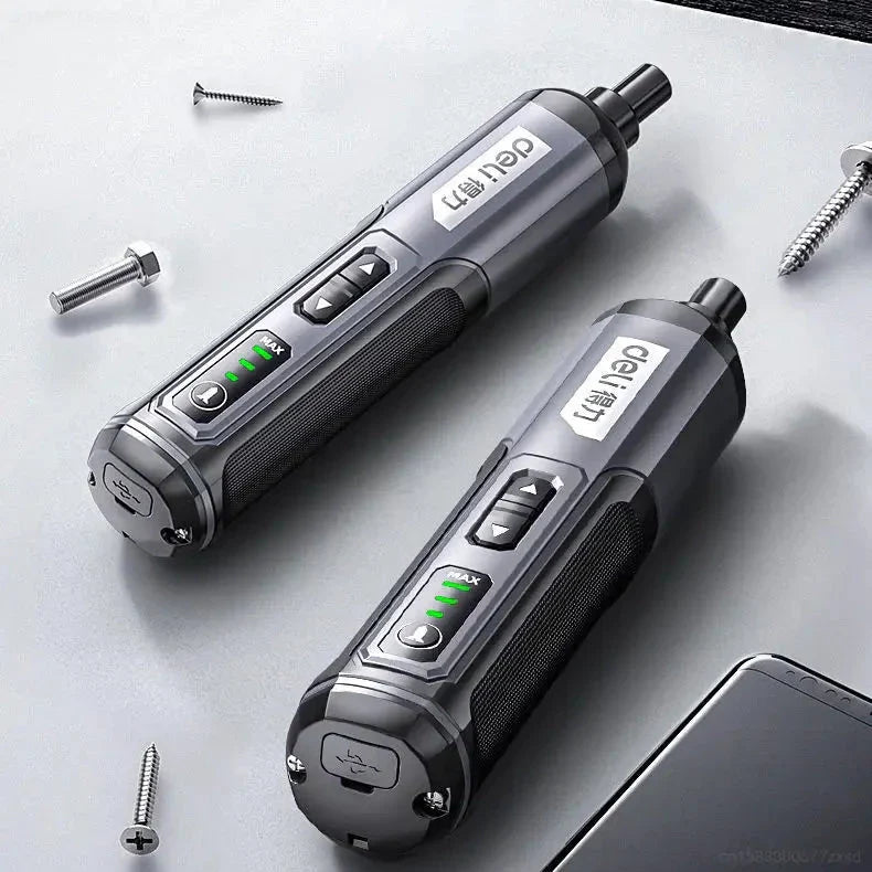 Compact Portable Power Drill Driver Kit
