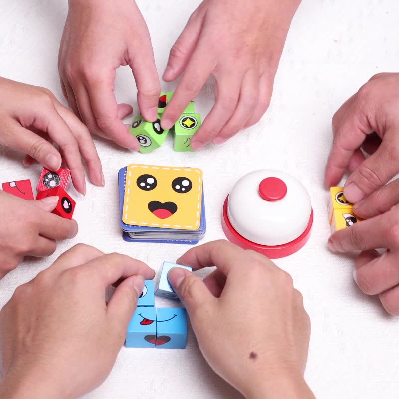 Educational Wooden Puzzle Block Toy