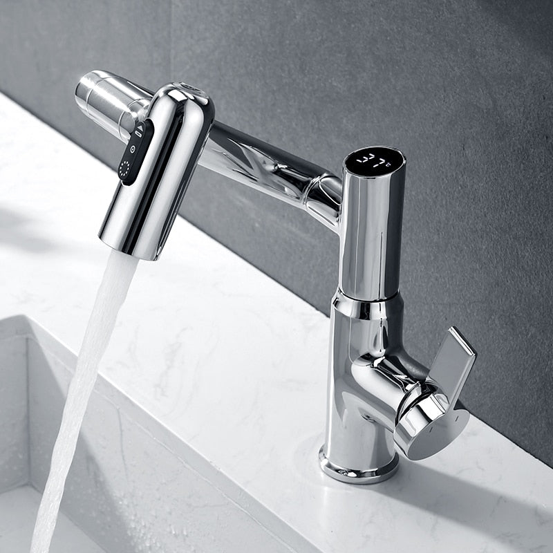 360 Degree Rotating Digital Basin Faucet