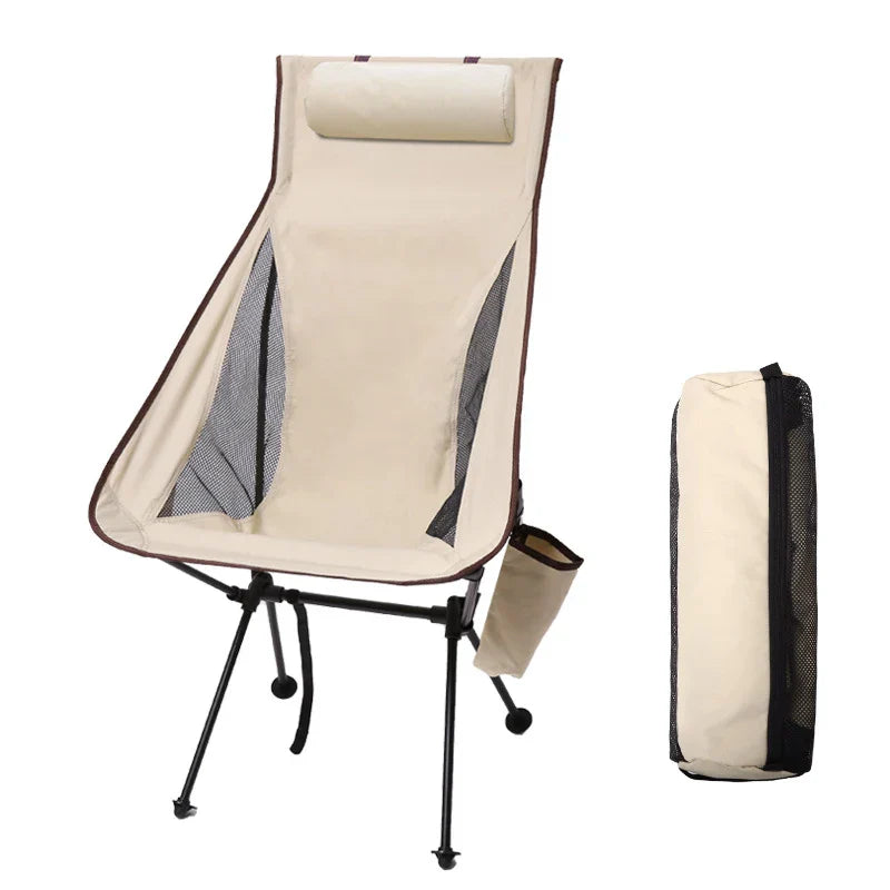 Portable Folding Outdoor Chair Aluminum Frame
