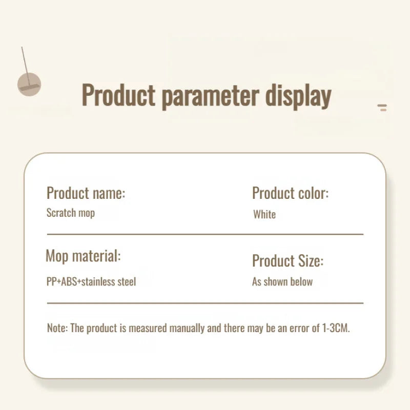 Slim Super Absorbent Easy Mop