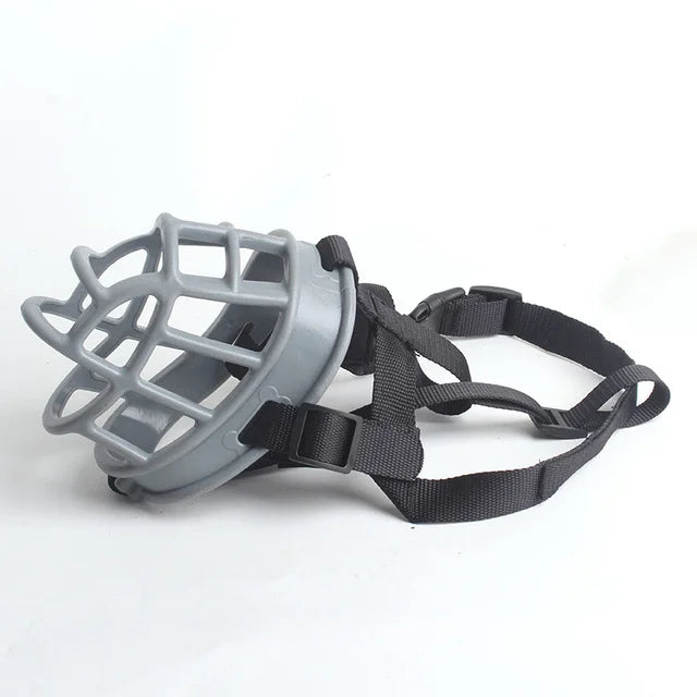 Soft Adjustable Pet Muzzle for Small to Large Dogs