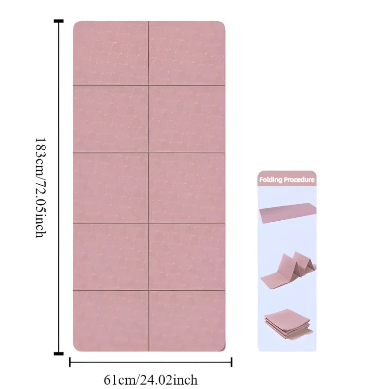 Yeezlab Ultra Thin Foldable Yoga Mat