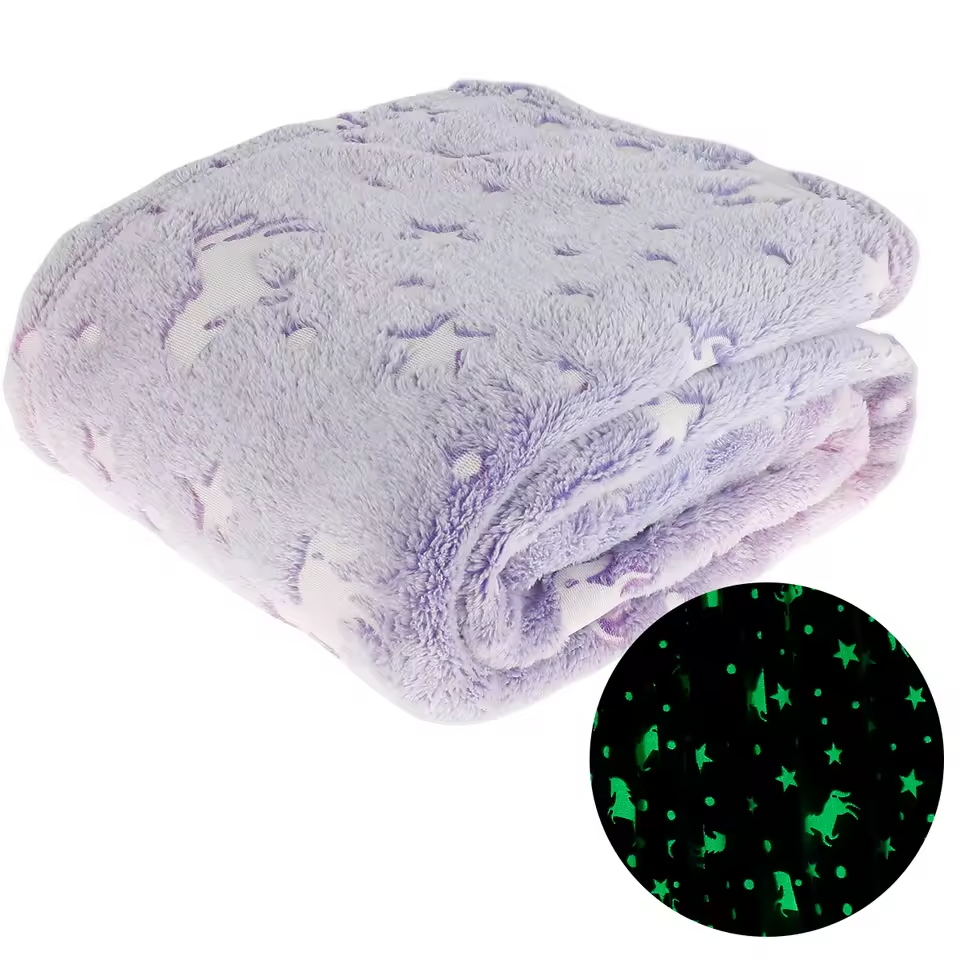 Sparkling Night Sky Throw Blanket