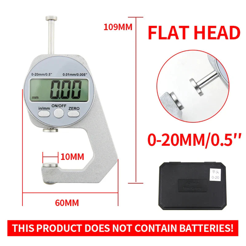Yeezlab | Accurate Electronic Thickness Gauge Tool
