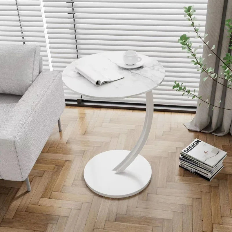 Sturdy Round End Table for Home and Office