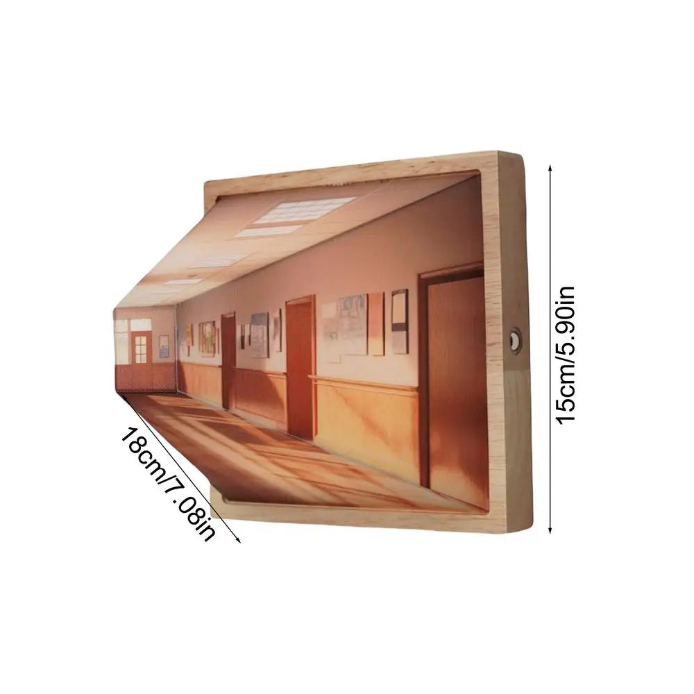 Unique LED 3D Wall Light Decoration