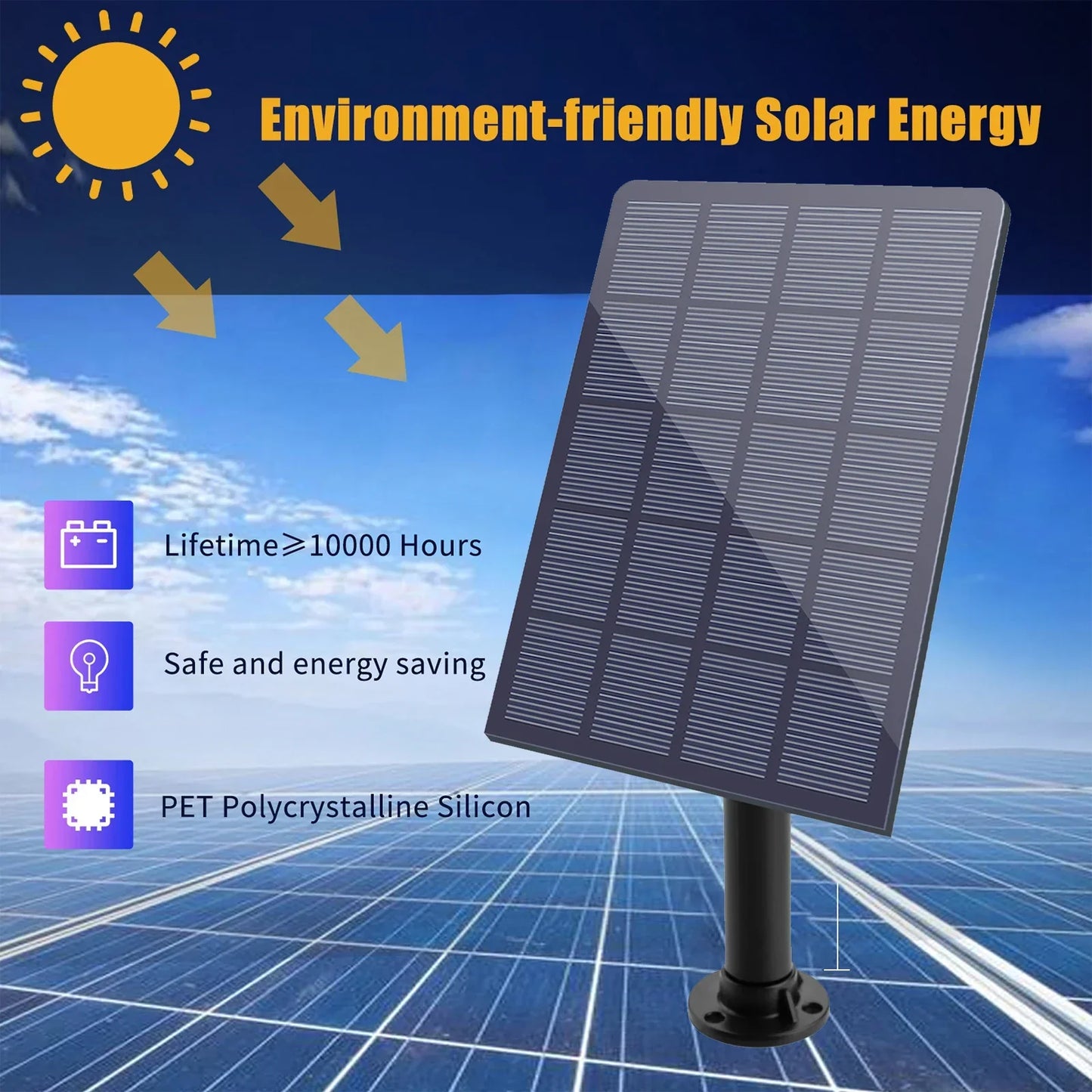 Solar Powered Water Fountain Kit for Pond and Garden