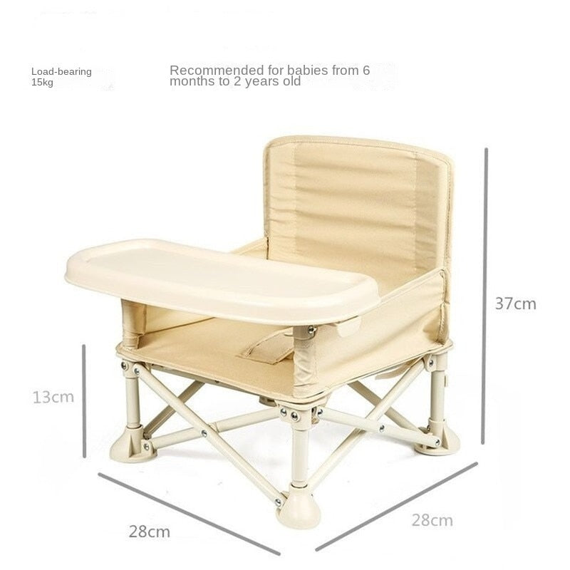 Compact Cozy Baby Folding Dining Chair