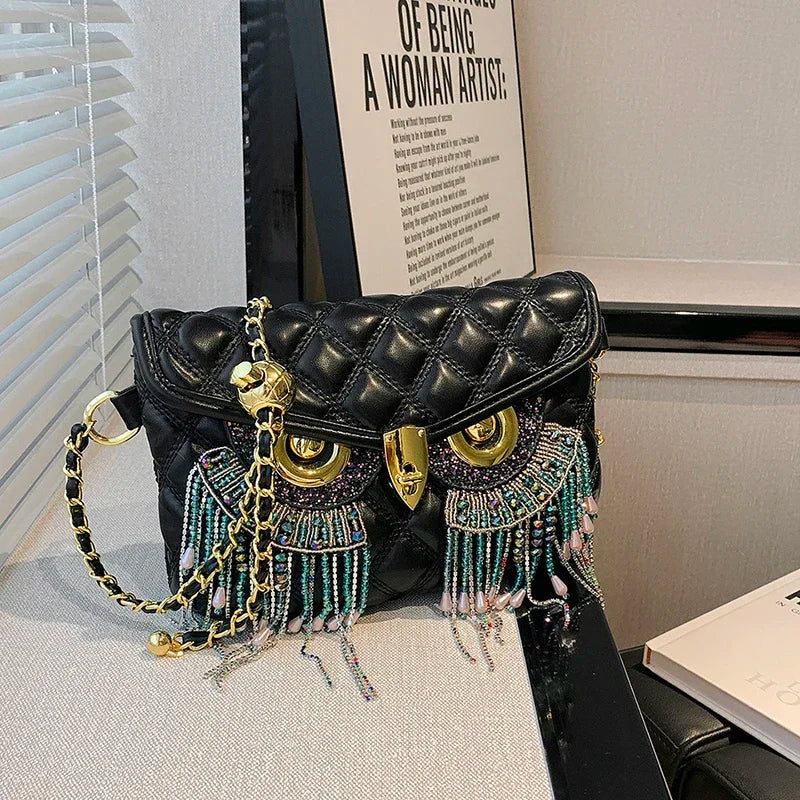 Sparkly Evening Glam Shoulder Bag