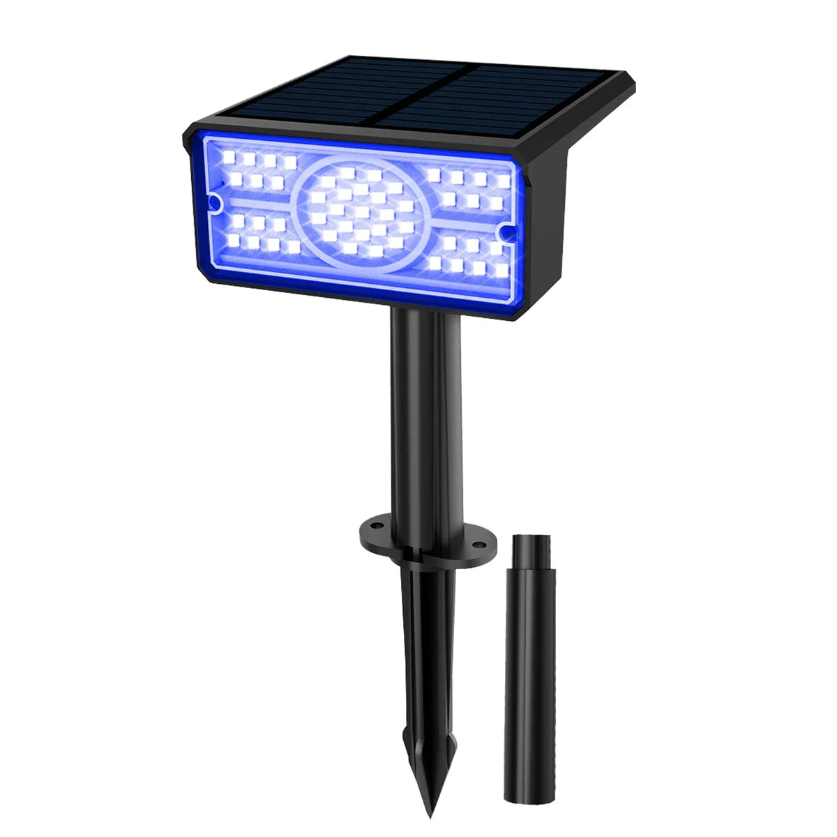 Solar Powered LED Outdoor Spotlight