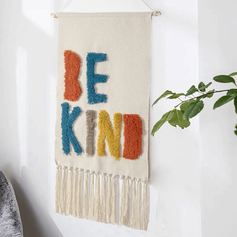 Modern Textured Wall Hanging Rug