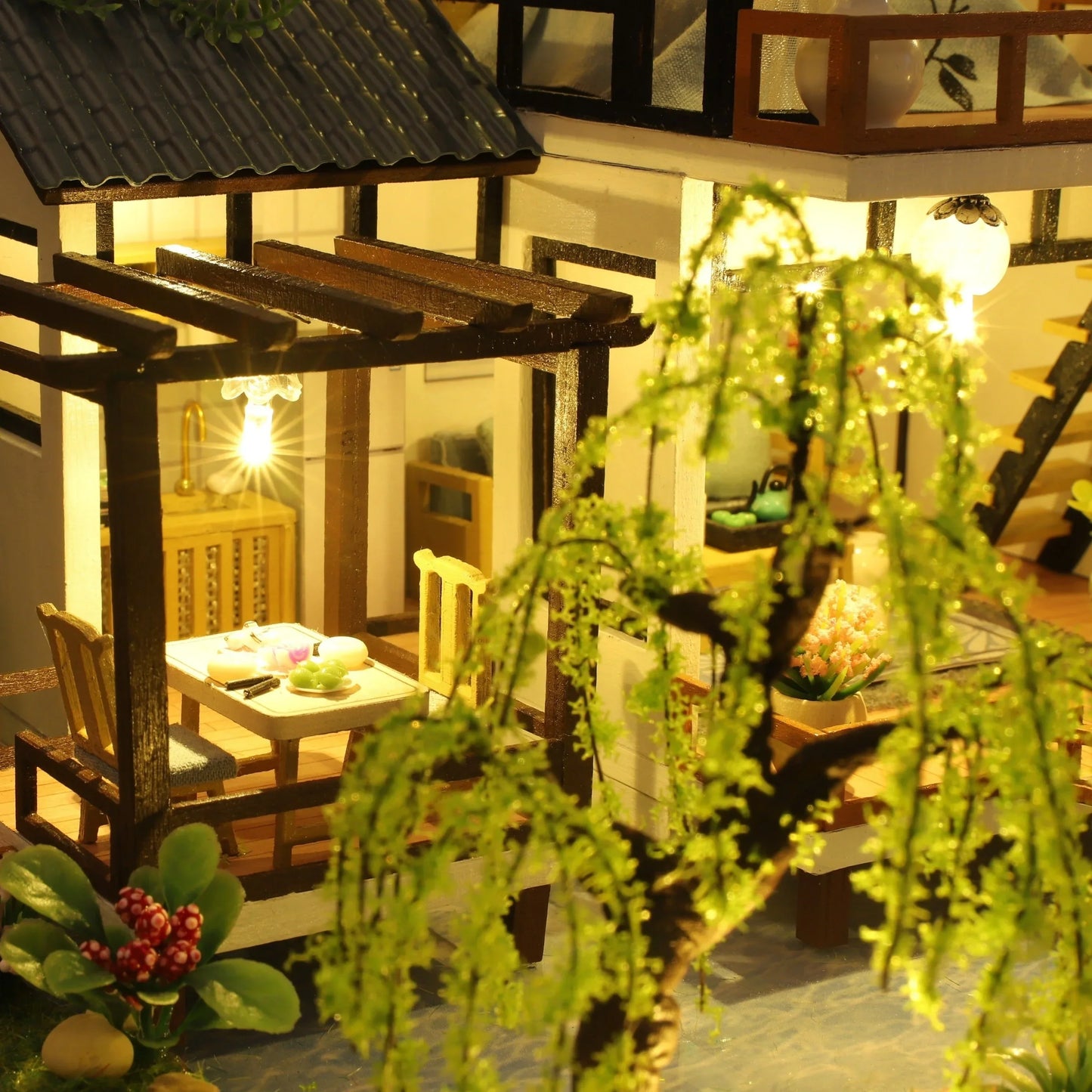 Small Wooden House 3D Puzzle Kit for Adults